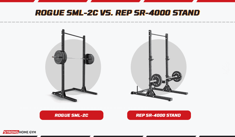 Rogue SML-2C vs REP SR-4000 stand