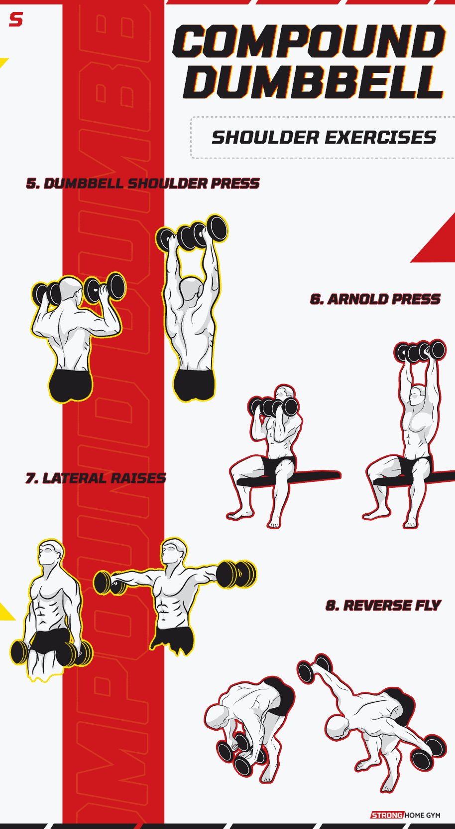 Compound Dumbbell Shoulder Exercises