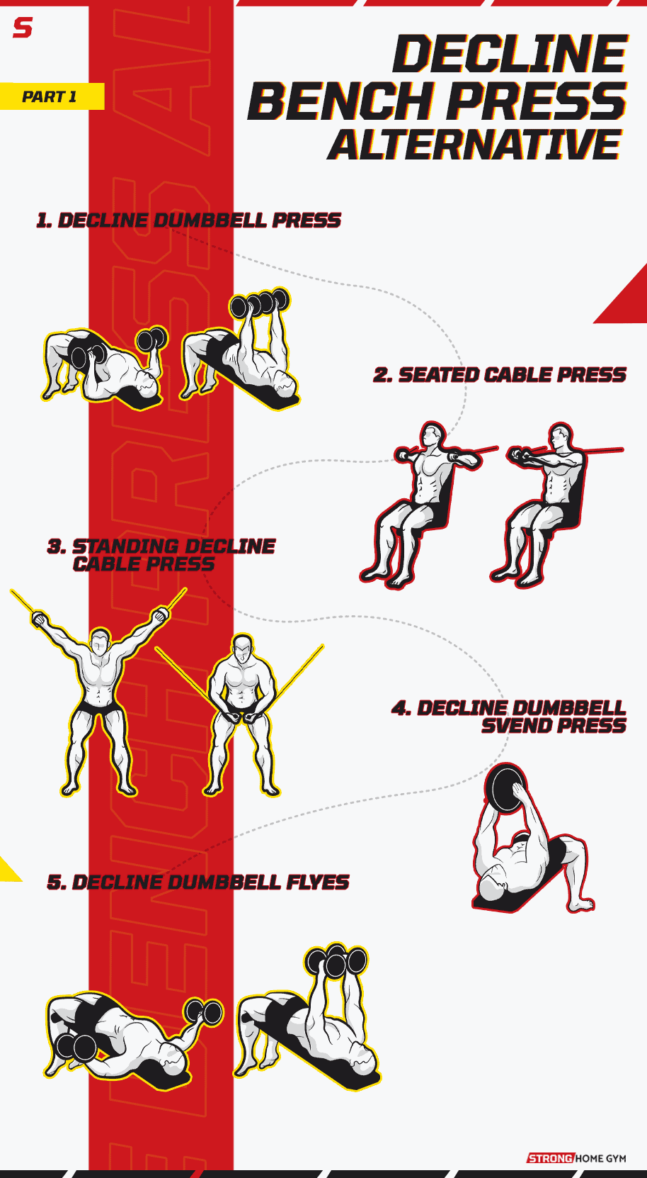 Decline Bench Press Alternative Infographic part 1
