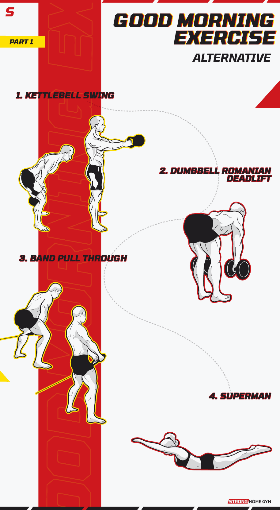 Good Morning Exercise Alternative Infographic part 1