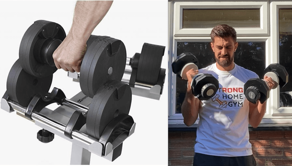 Nuobell vs Ativafit adjustable dumbbells