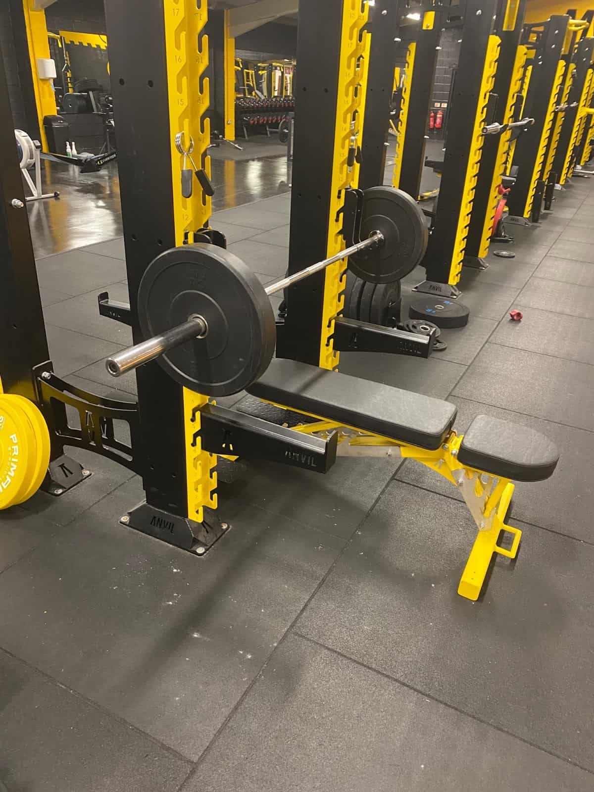 Squat Rack with bench press