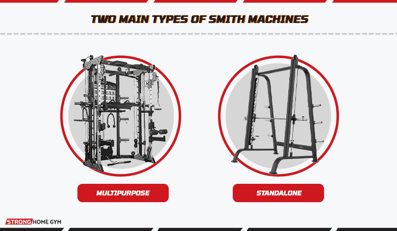 Two main types of Smith Machines