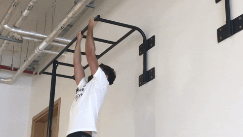 Chin-up / pull-up demonstration