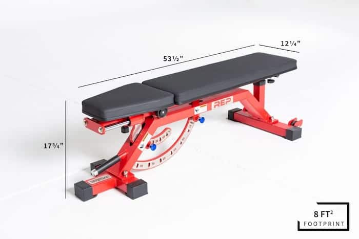 REP AB-5000 Zero Gap adjustable bench