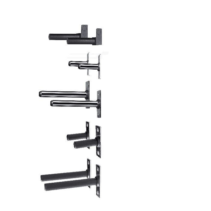 REP Weight Horns, our top pick for power rack plate storage
