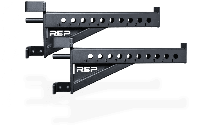 REP Spotter Arms, our top pick for power rack spotter arms