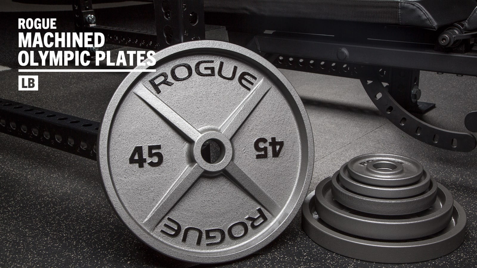 Rogue Machined Olympic Plates