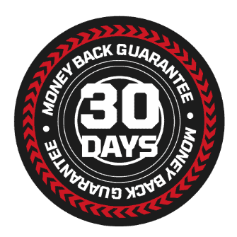 30 day money back guarantee