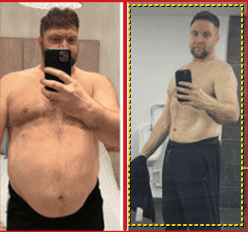 Wes before and after